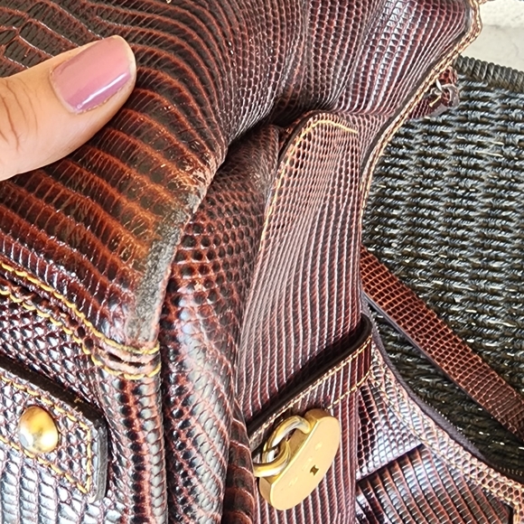 Dooney &bourke leather bag used - Picture 6 of 13